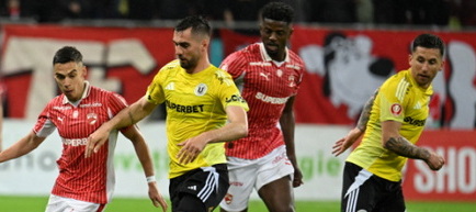 Liga 1 - Etapa 5 - play-off: Dinamo București - Universitatea Cluj 2-1